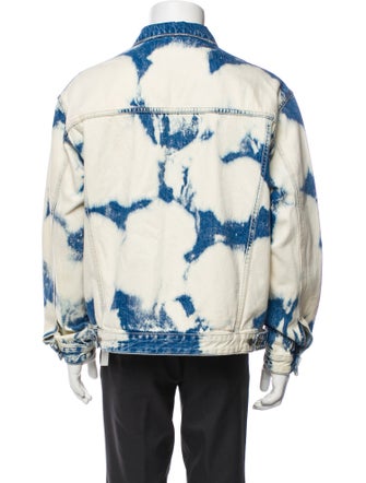 Represent Tie-Dye Print Windbreaker