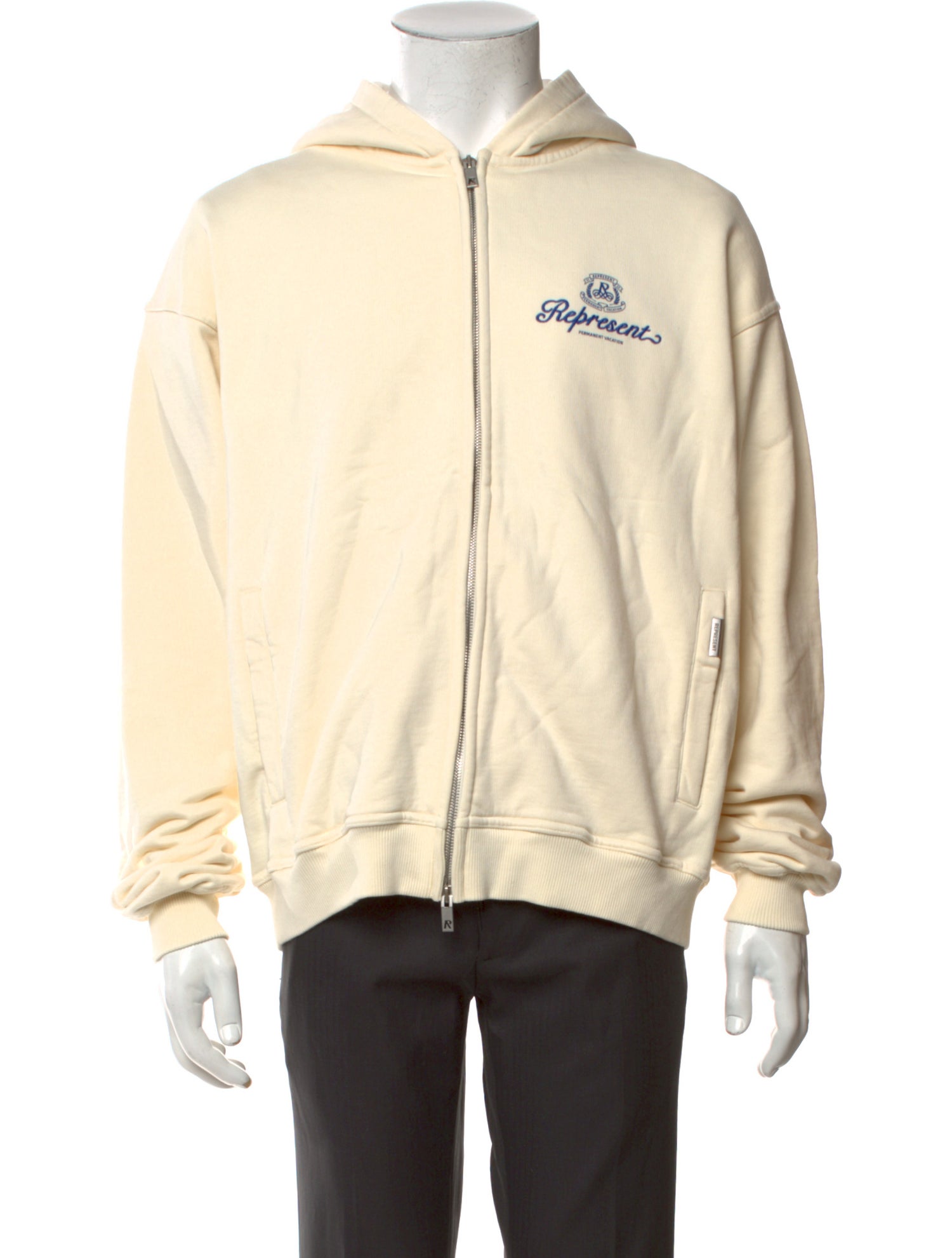 Represent Graphic Print Crew Neck Hoodie