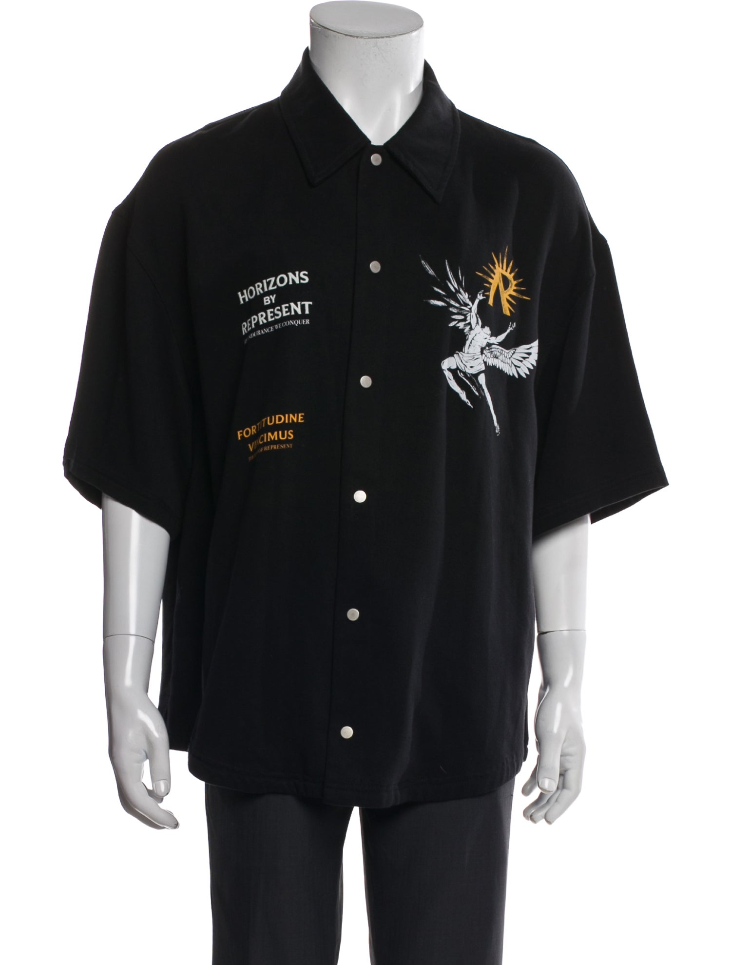 Represent Icarus Horizons Graphic Print Shirt