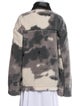 Represent Printed Faux Fur Jacket