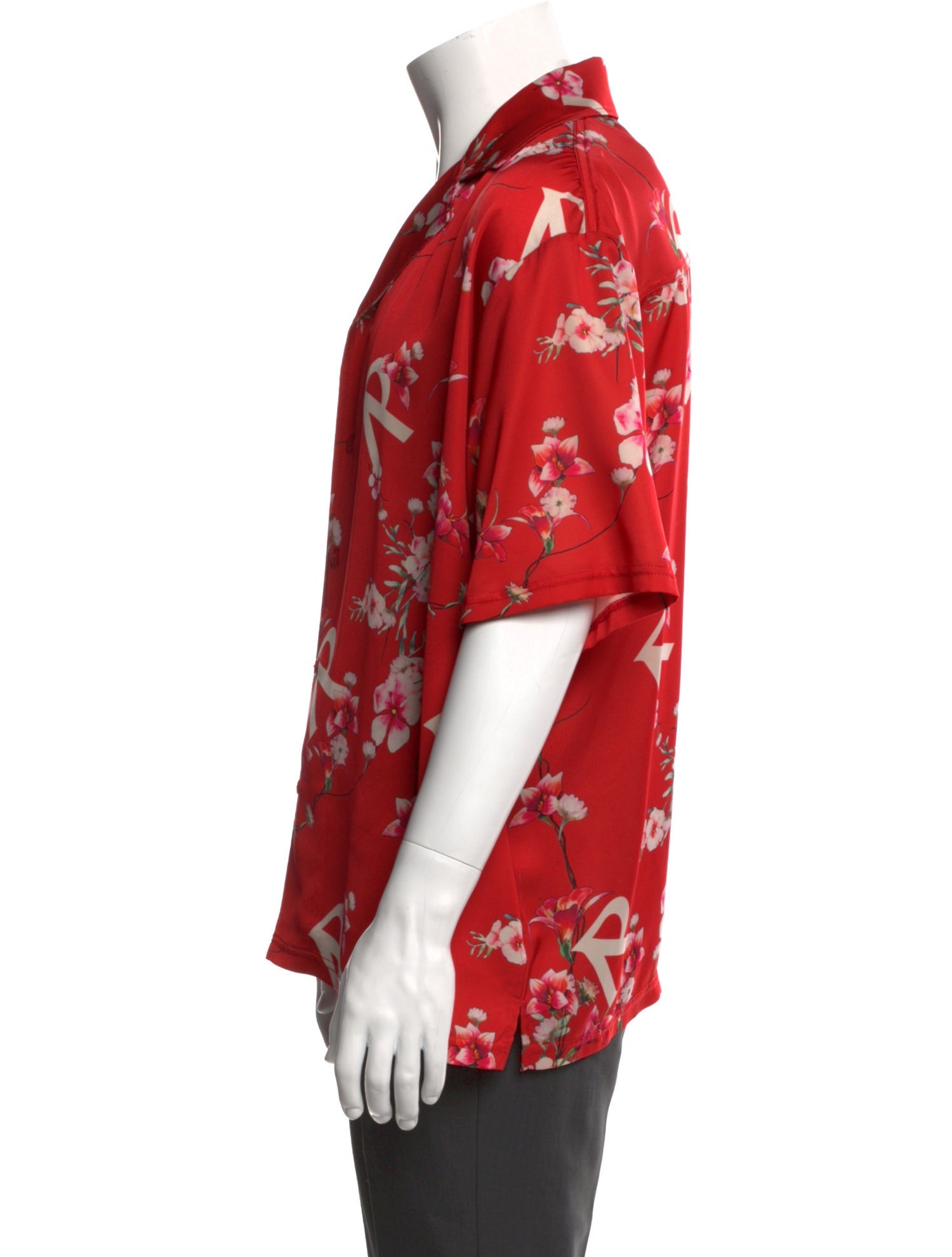 Represent Floral Print Short Sleeve Shirt