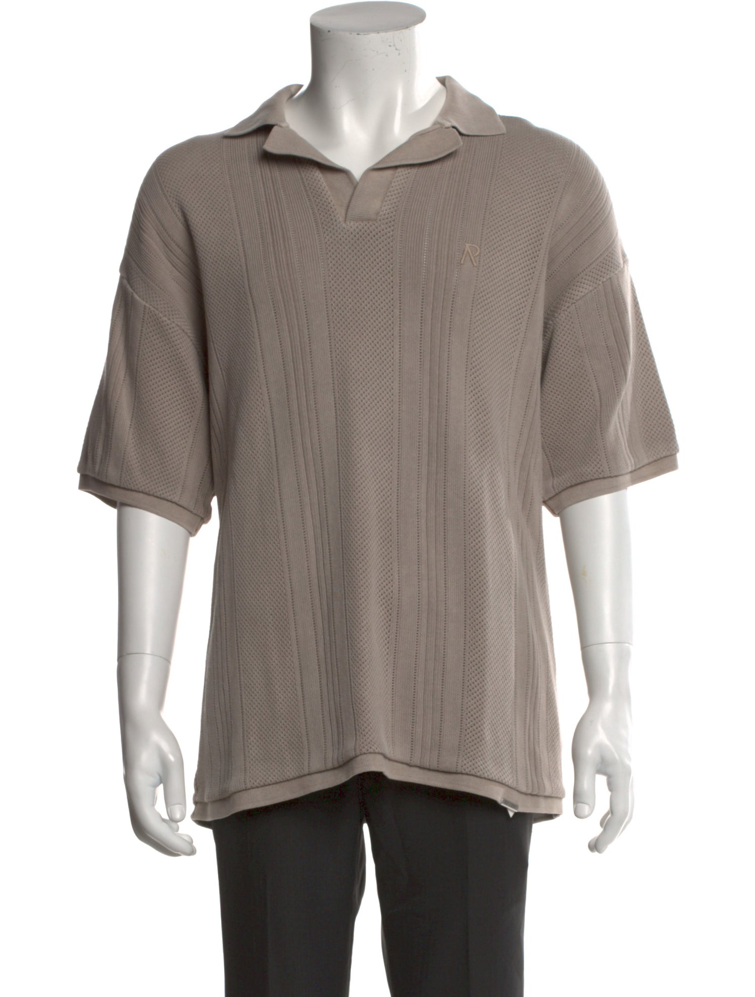 Represent Crew Neck Short Sleeve Polo Shirt