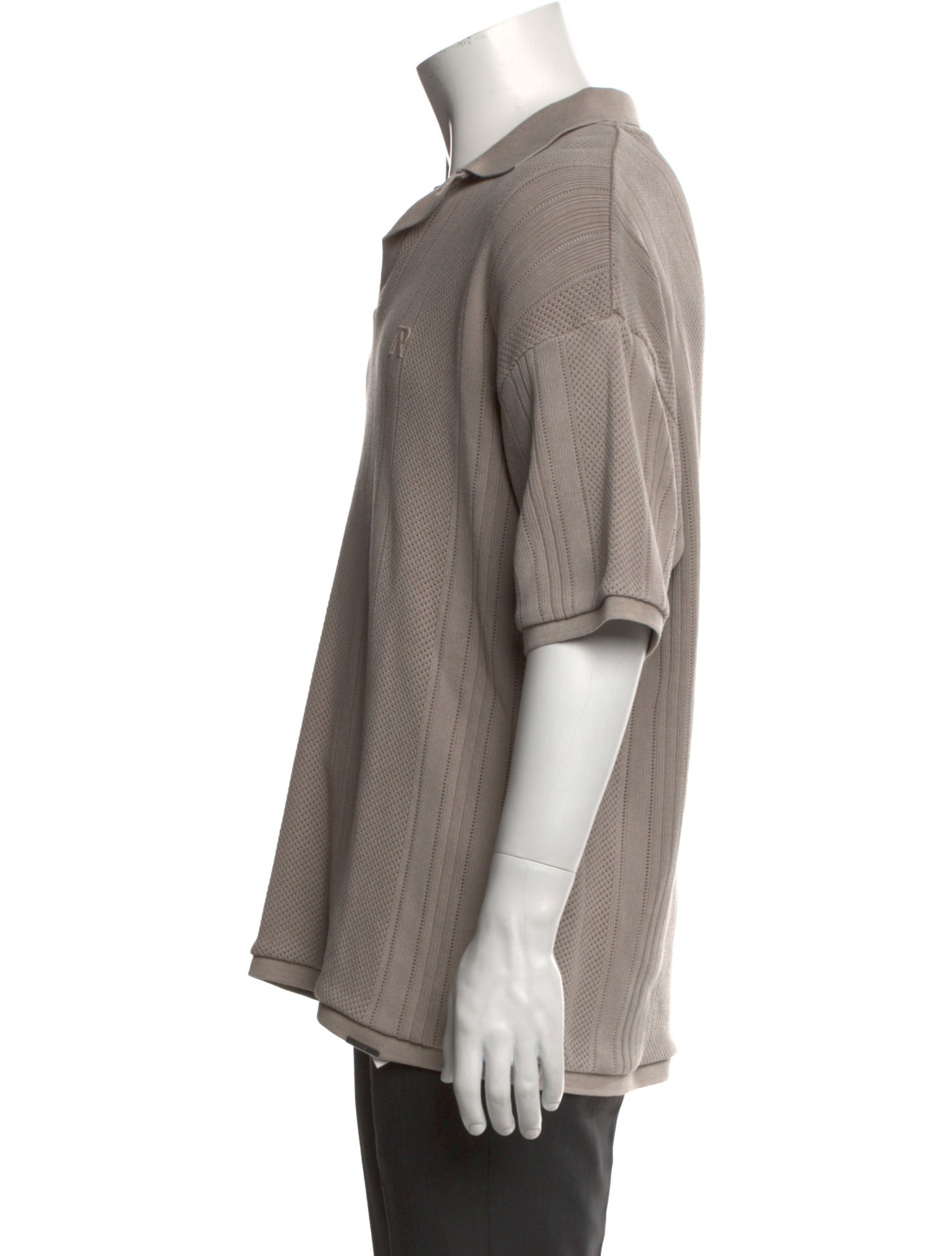 Represent Crew Neck Short Sleeve Polo Shirt