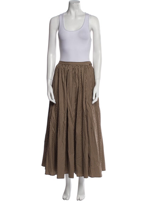 Reformation x Kacey Musgraves Plaid Print Skirt Set