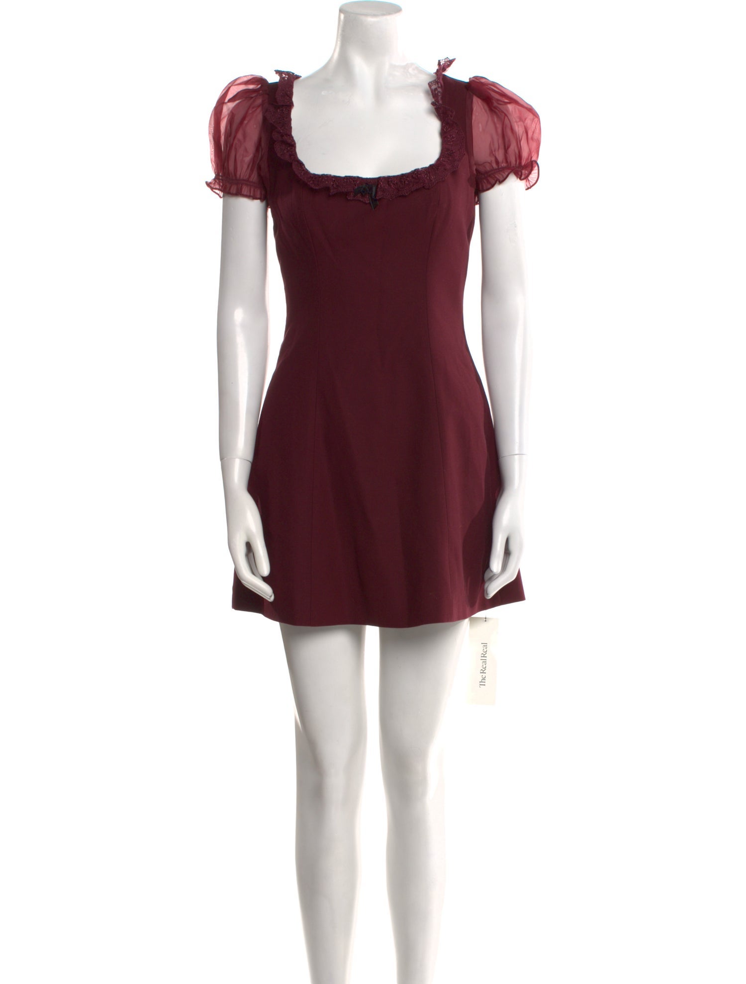 Reformation x Kacey Musgraves Square Neckline Mini Dress