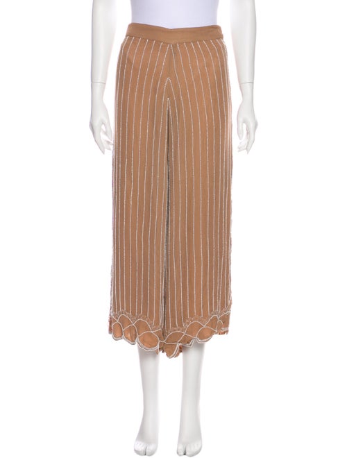 Retrofête Striped Wide Leg Pants