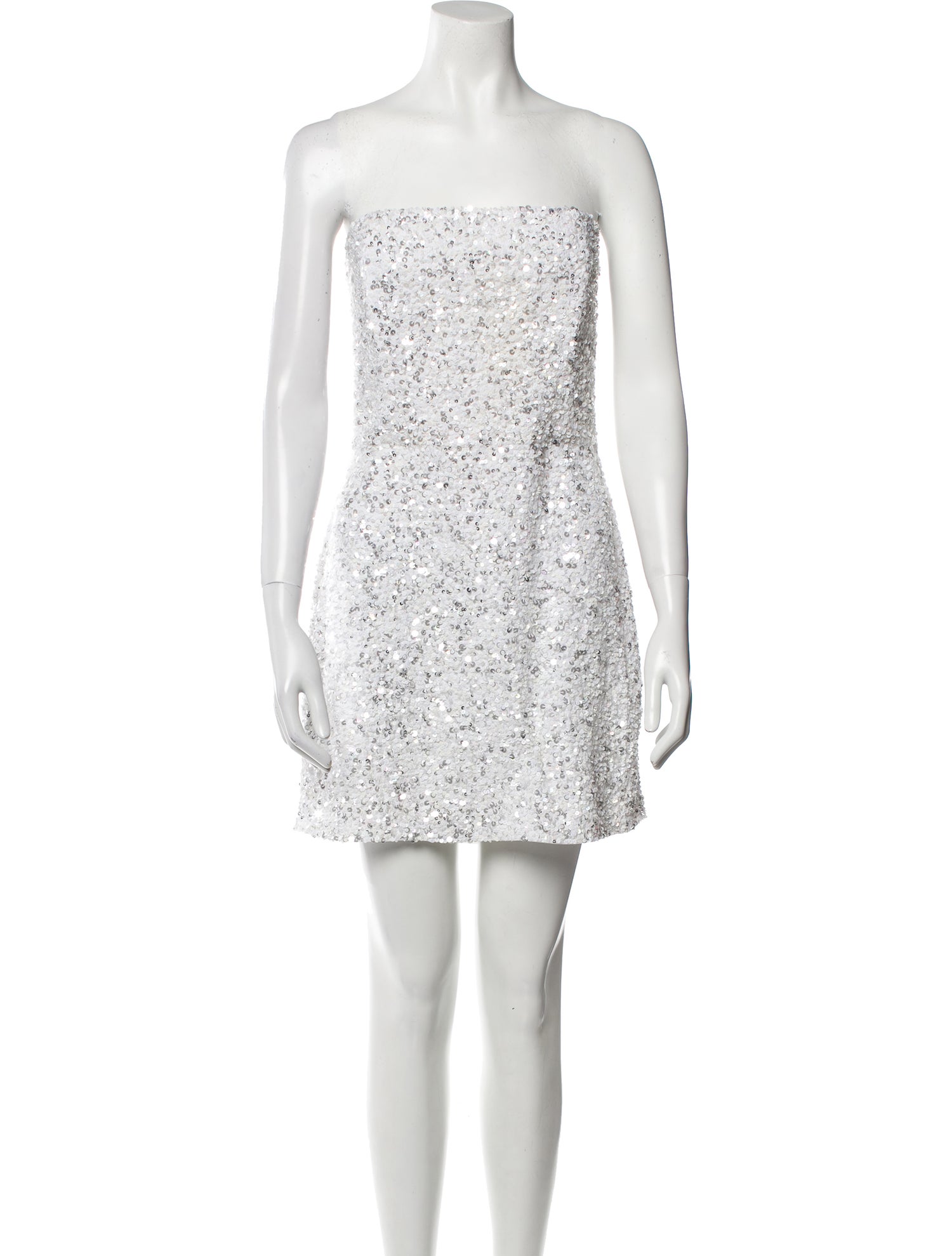 Retrofte Strapless Mini Dress - White Dresses, Clothing - WRETO32243 | The  RealReal