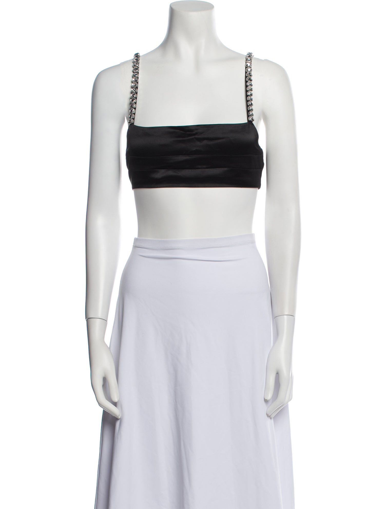 Retrofête Square Neckline Sleeveless Crop Top w/ Tags