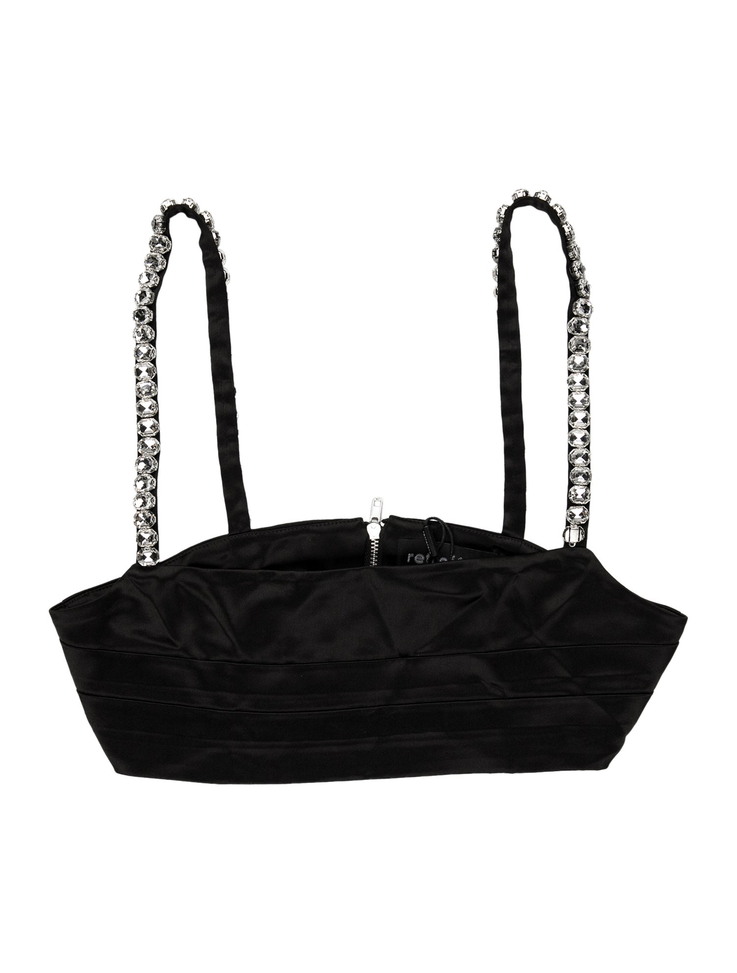 Retrofête Strapless Crop Top