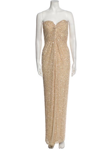 Retrofête Dresses Strapless Long Dress M