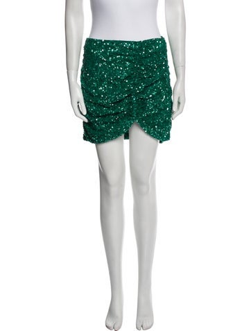 Retrofête Skirts Sequin Mini Skirt M