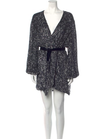 Retrofête Dresses V-Neck Mini Dress XS