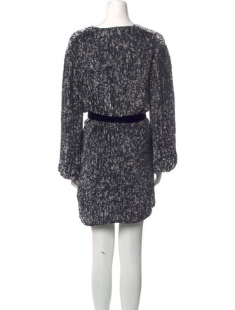 Retrofête V-Neck Mini Dress