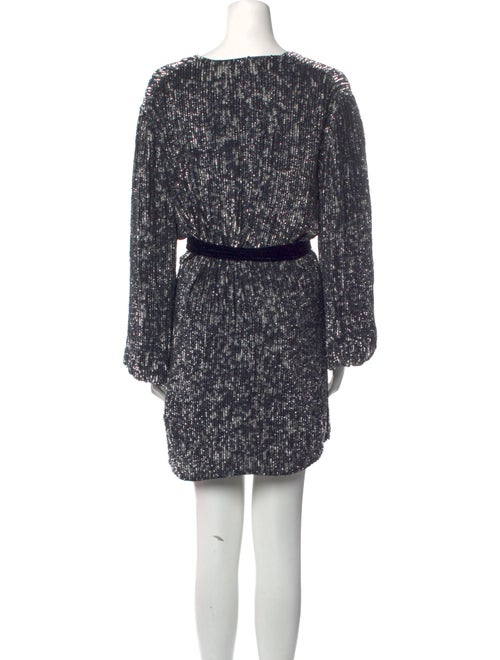 Retrofête V-Neck Mini Dress