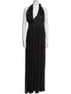 Retrofête Halterneck Long Dress