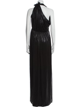 Retrofête Halterneck Long Dress