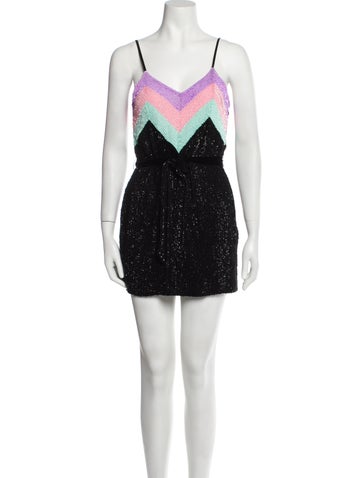 Retrofête Dresses V-Neck Mini Dress S