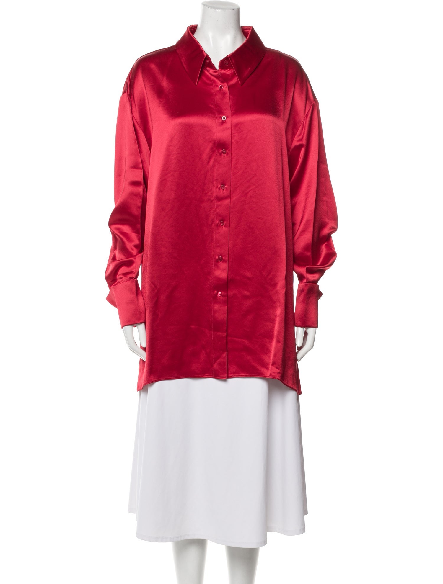 Retrofête Long Sleeve Button-Up Top