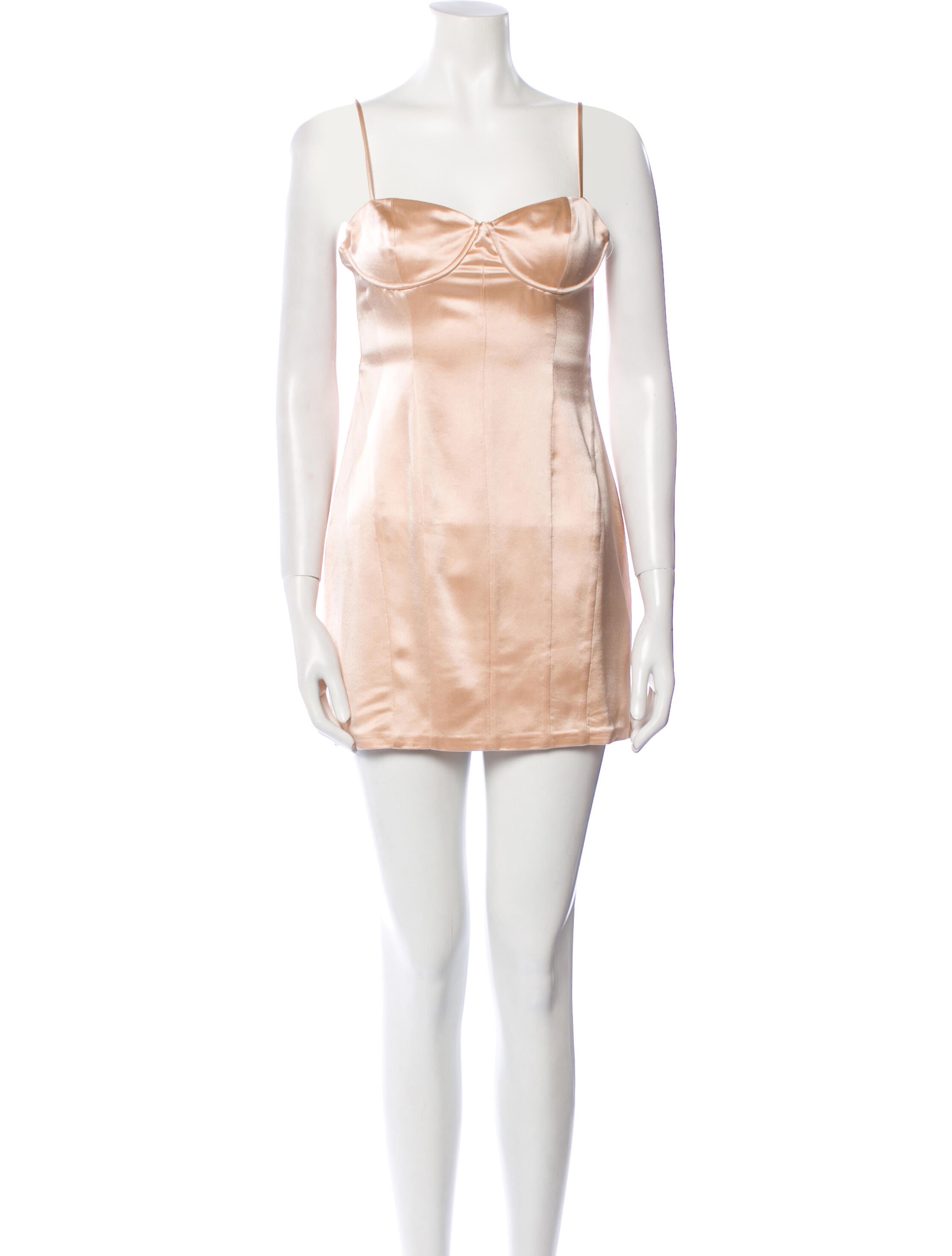 Retrofête Square Neckline Mini Dress