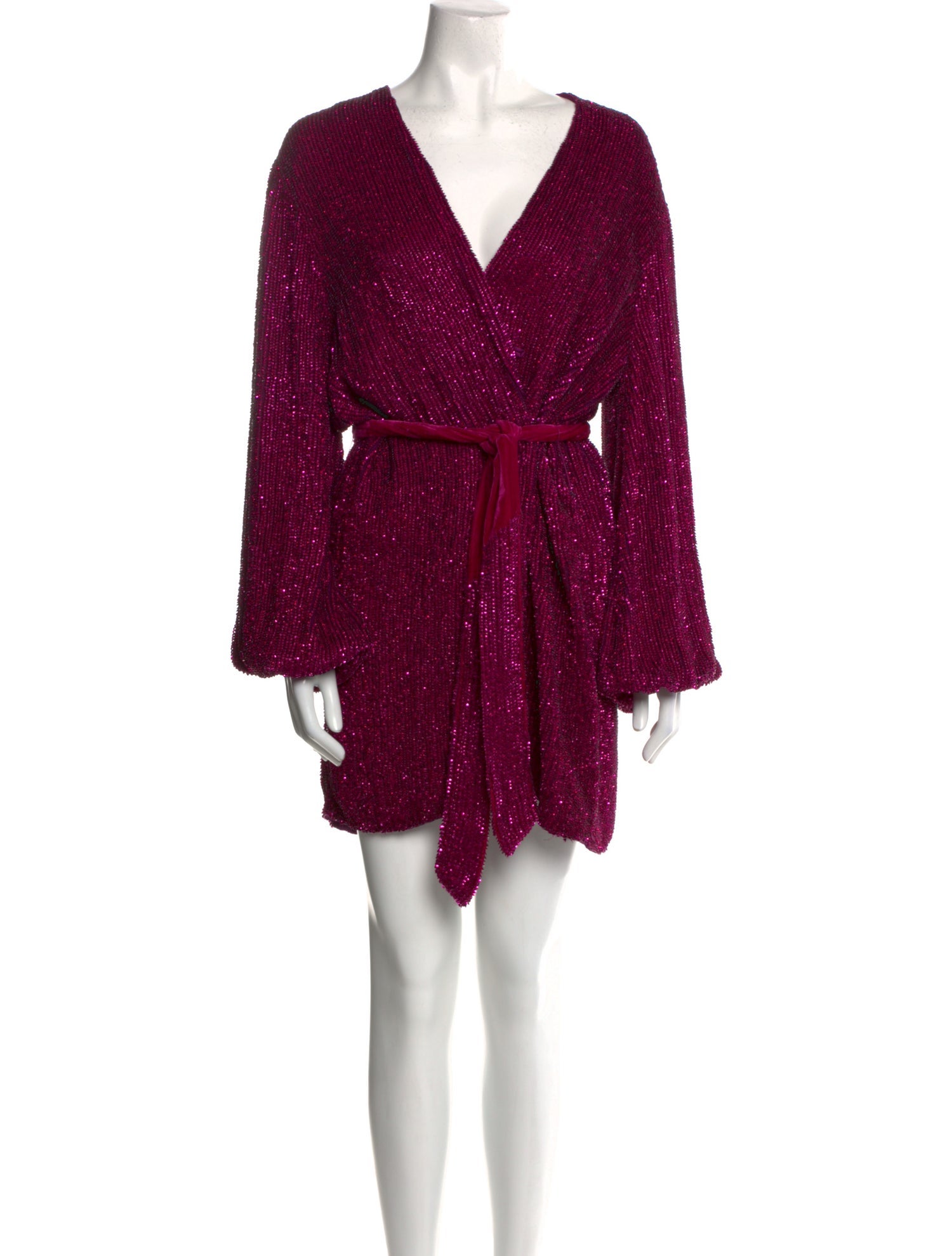 Retrofte Sequin Mini Dress - Purple Dresses, Clothing - WRETO37905 | The  RealReal