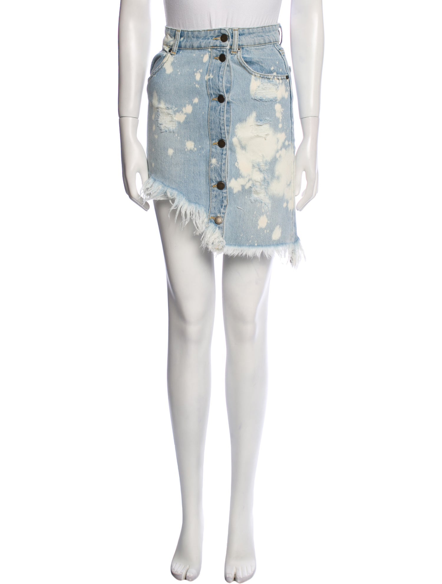 Retrofête Tie-Dye Print Mini Skirt