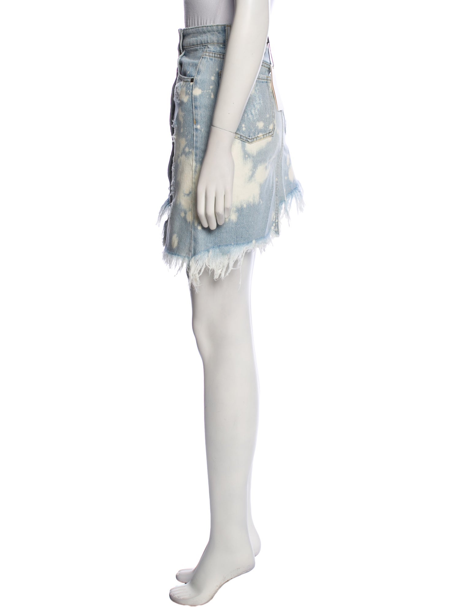 Retrofête Tie-Dye Print Mini Skirt