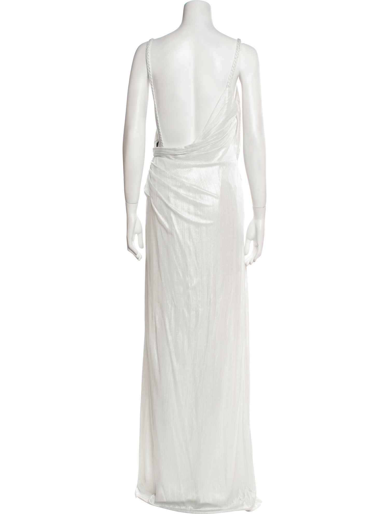 Retrofête Plunge Neckline Long Dress w/ Tags