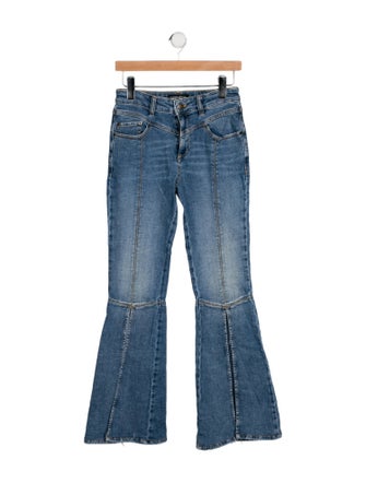 Retrofête Mid-Rise Wide Leg Jeans
