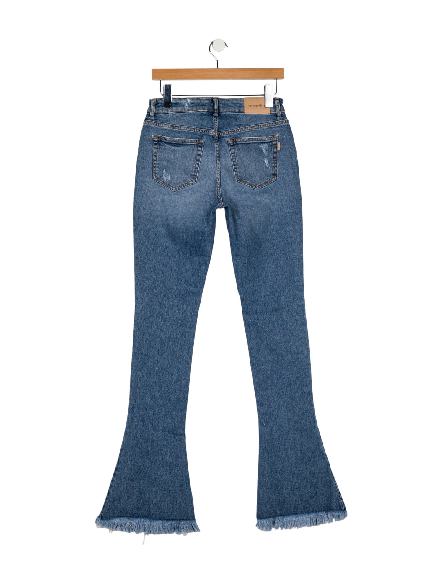 Retrofête Mid-Rise Wide Leg Jeans