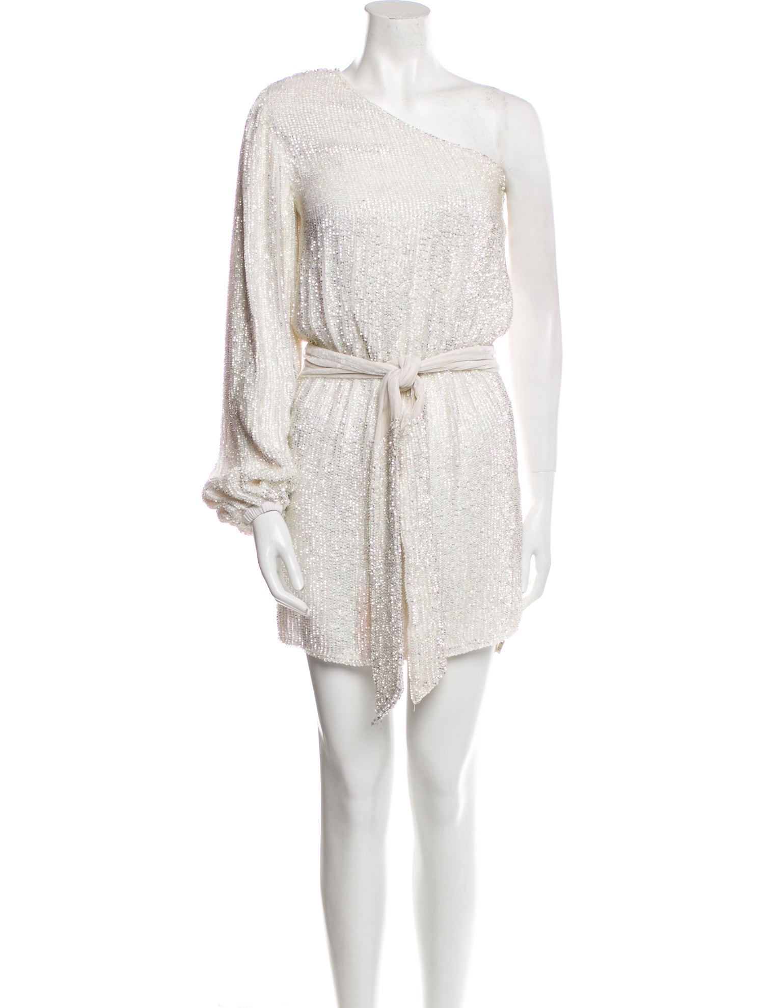 Retrofête One-Shoulder Mini Dress