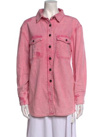 Retrofête Long Sleeve Button-Up Top