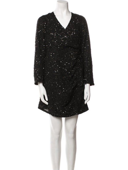 Retrofête V-Neck Mini Dress