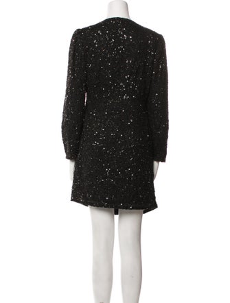 Retrofête V-Neck Mini Dress