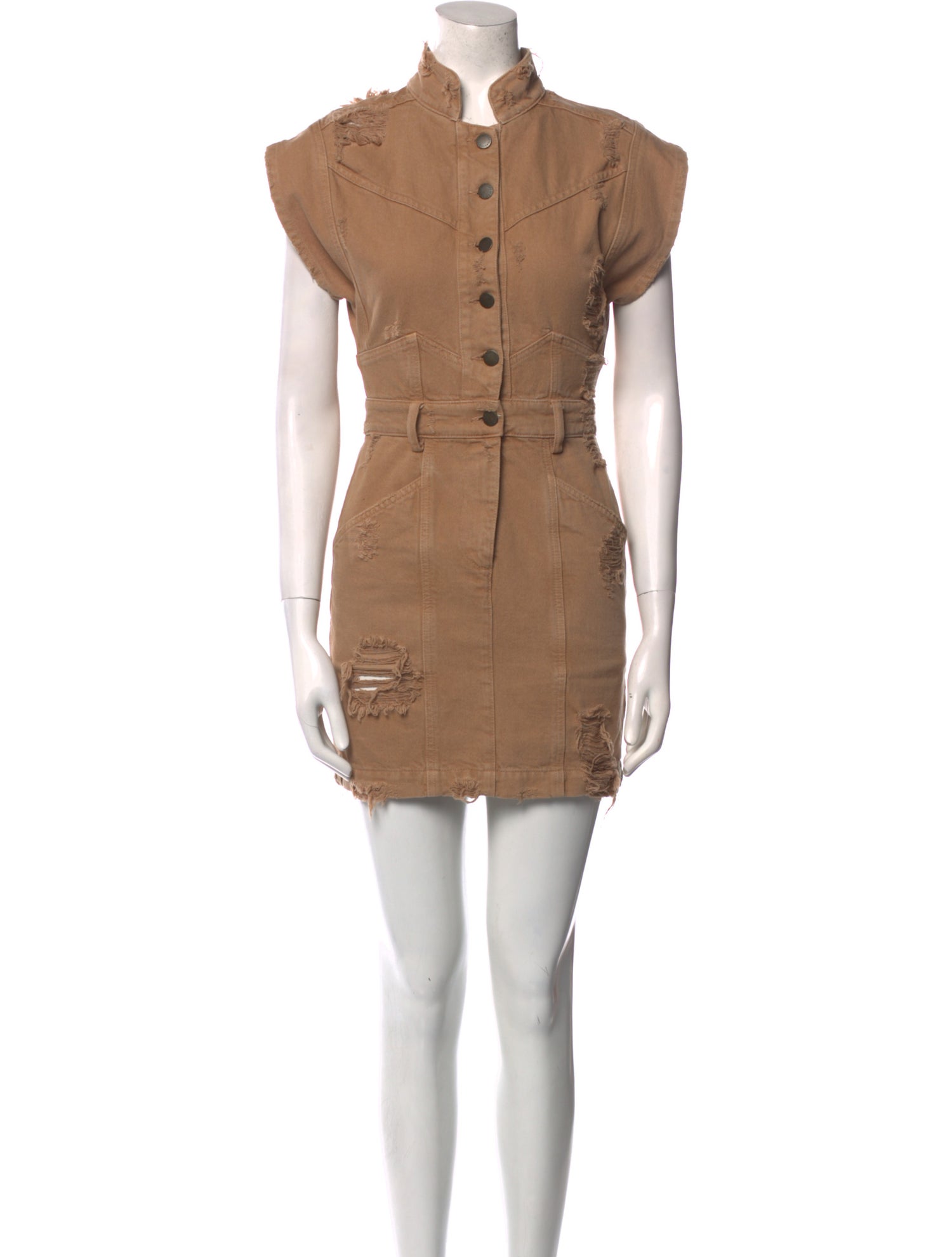 Retrofête Mock Neck Mini Dress