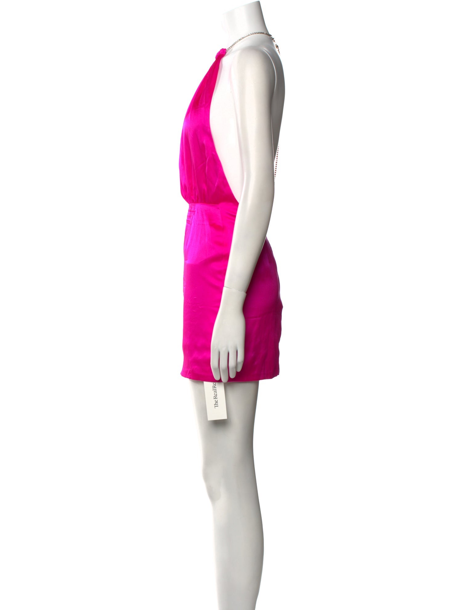 Retrofête Silk Mini Dress