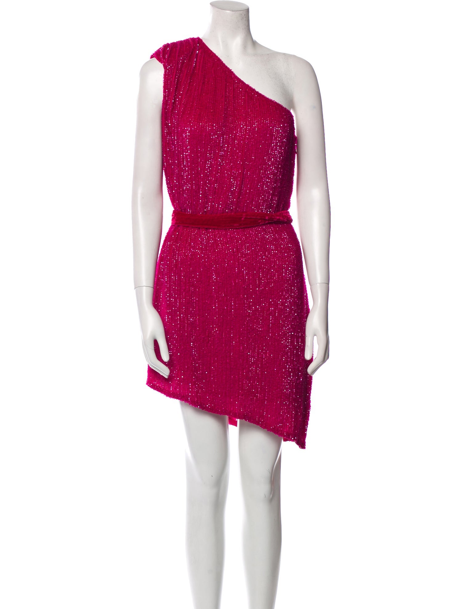 Retrofête One-Shoulder Mini Dress