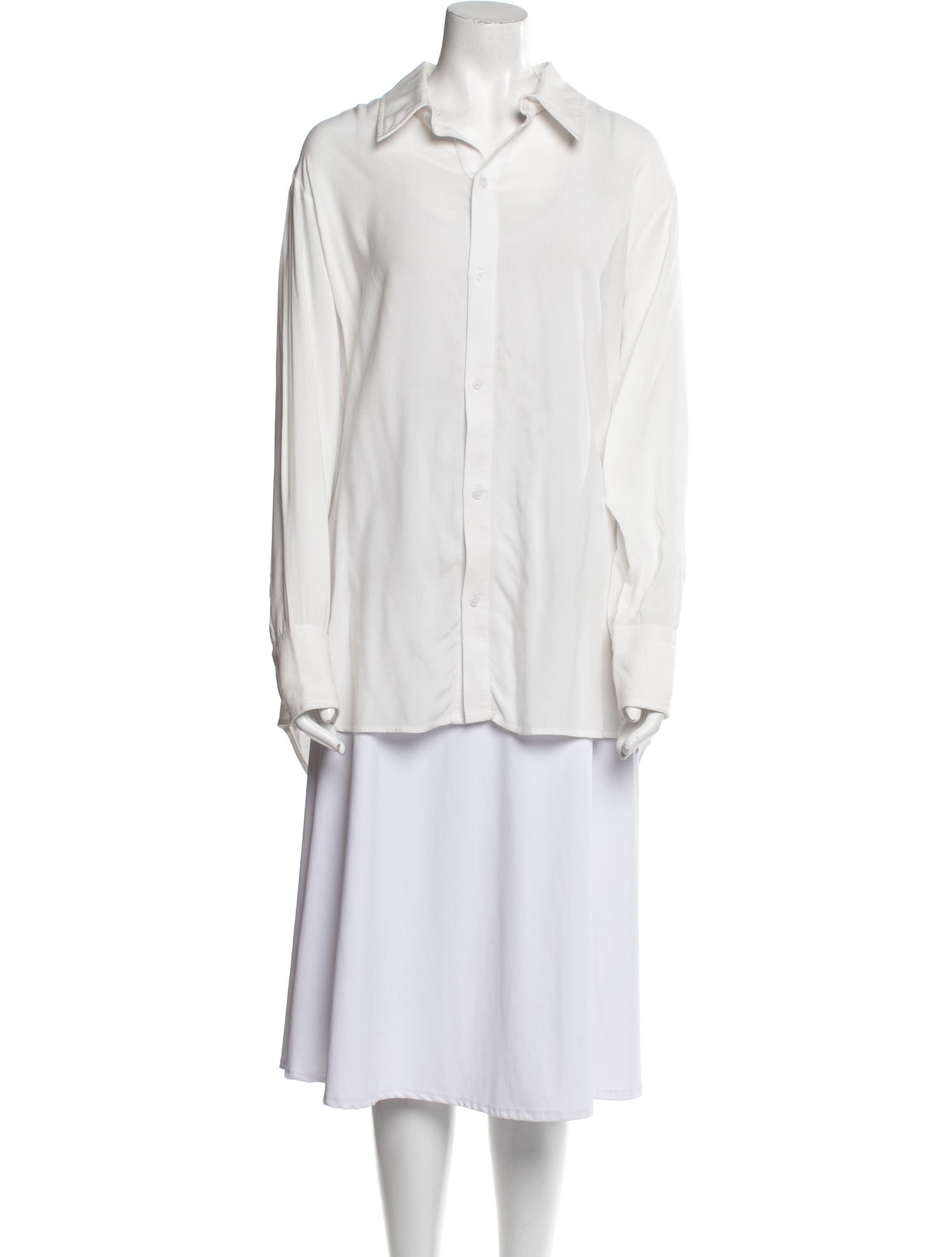 Retrofête Long Sleeve Button-Up Top