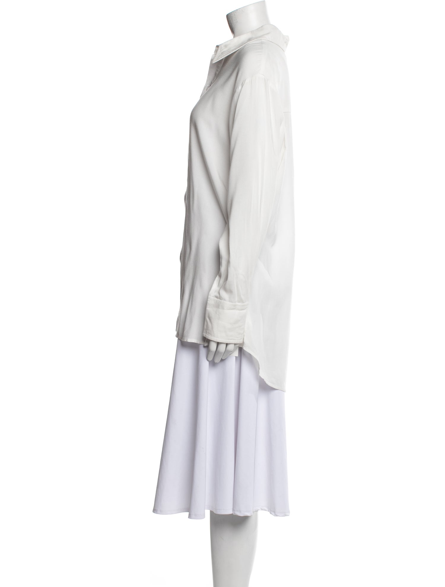 Retrofête Long Sleeve Button-Up Top