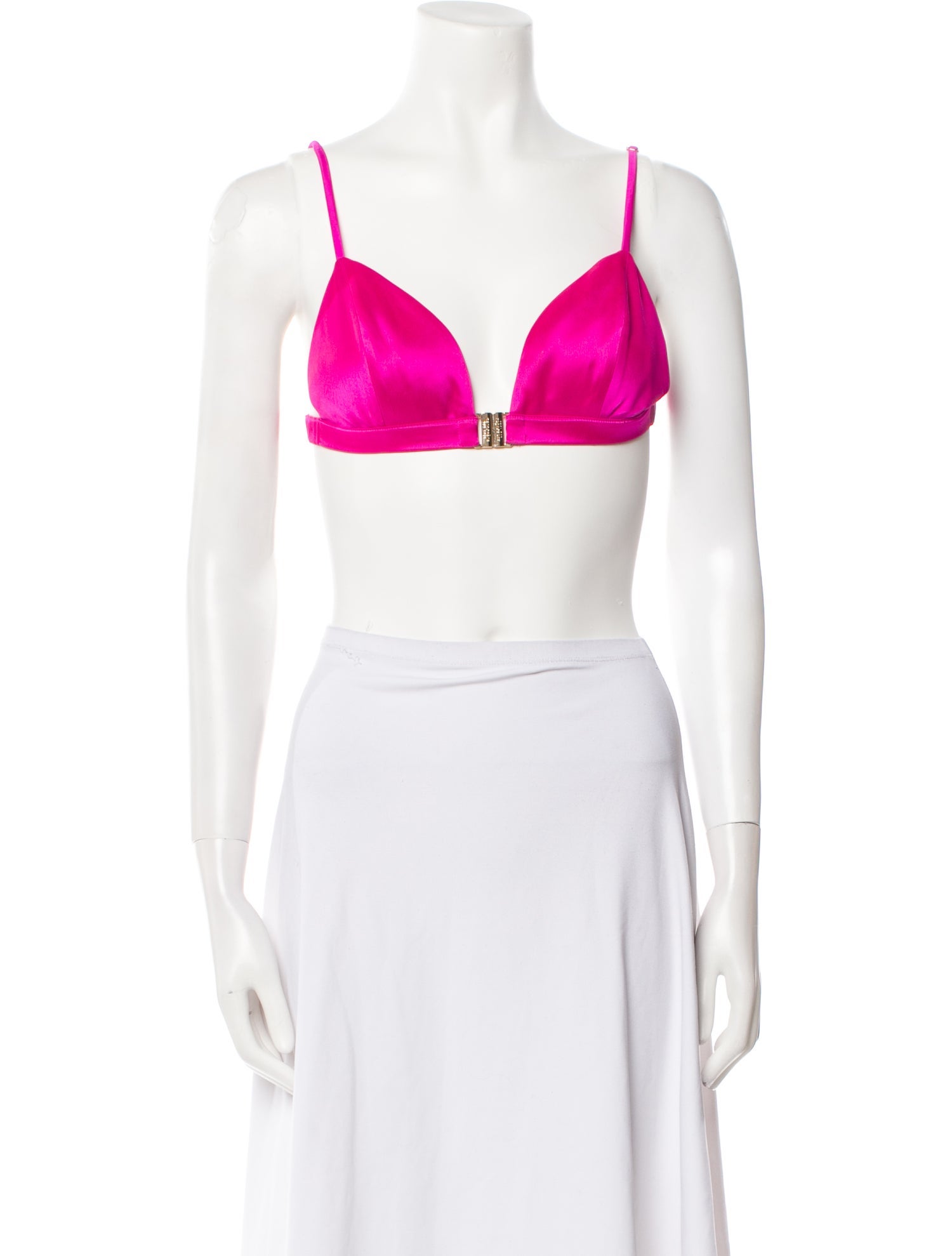 Retrofête Square Neckline Sleeveless Crop Top