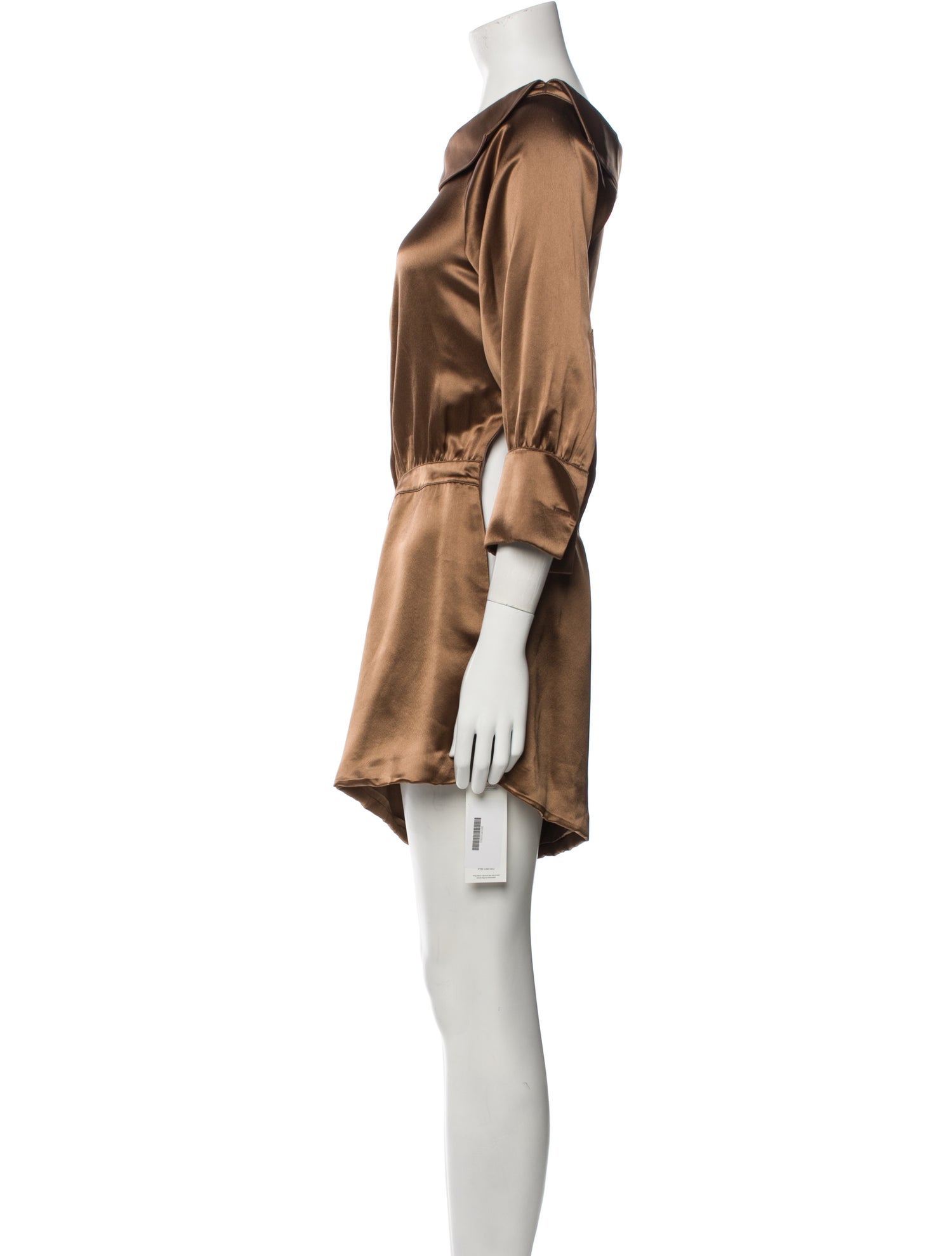 Retrofête Cowl Neck Mini Dress