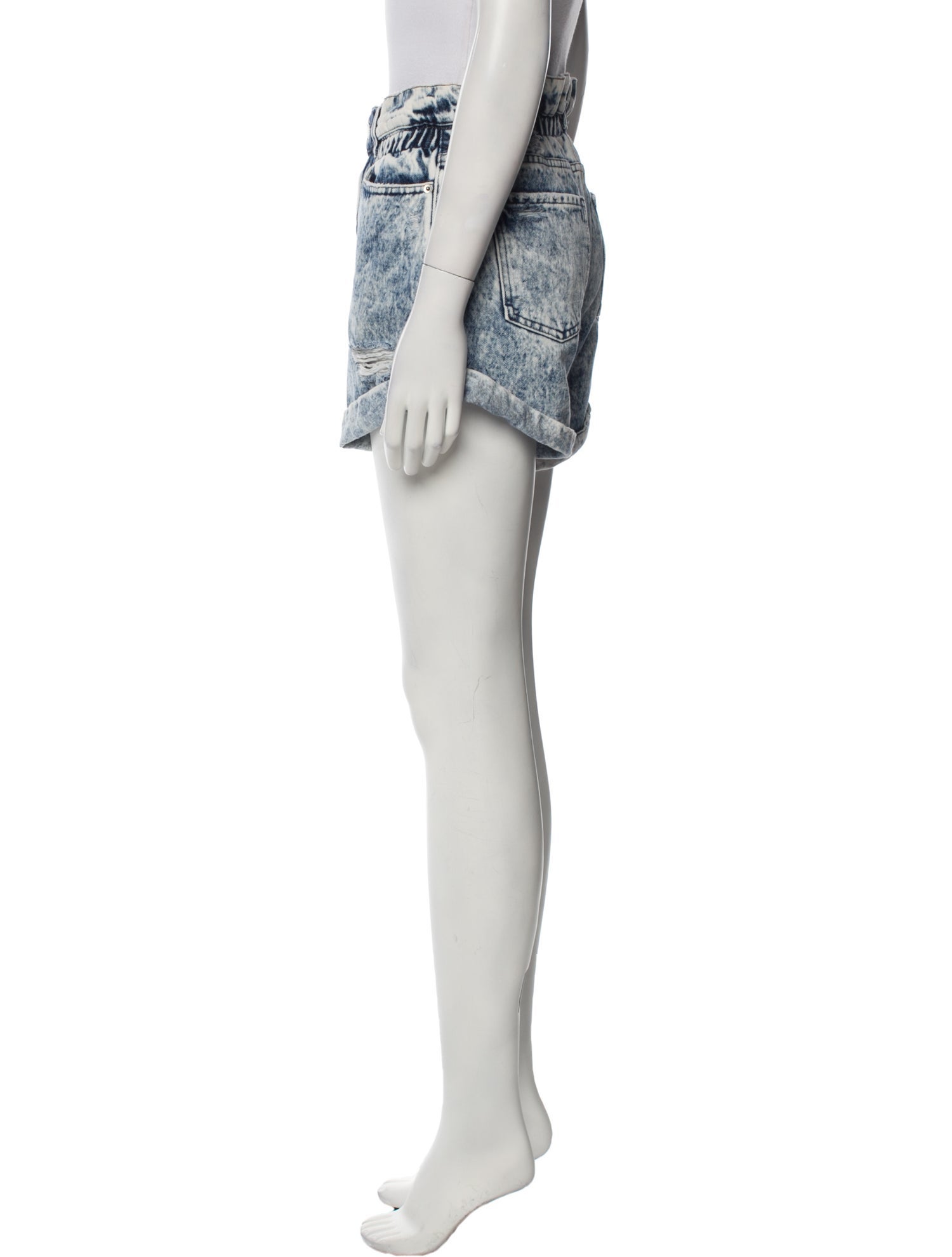 Retrofête Printed Mini Shorts