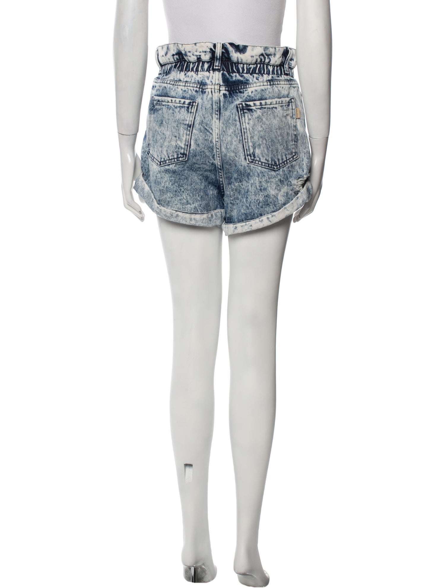 Retrofête Printed Mini Shorts