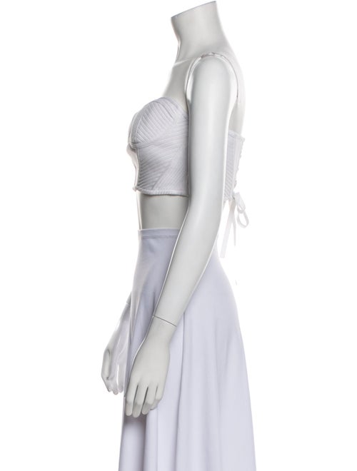 Retrofête Strapless Crop Top