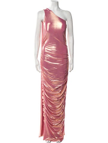 Retrofête Dresses One-Shoulder Long Dress L