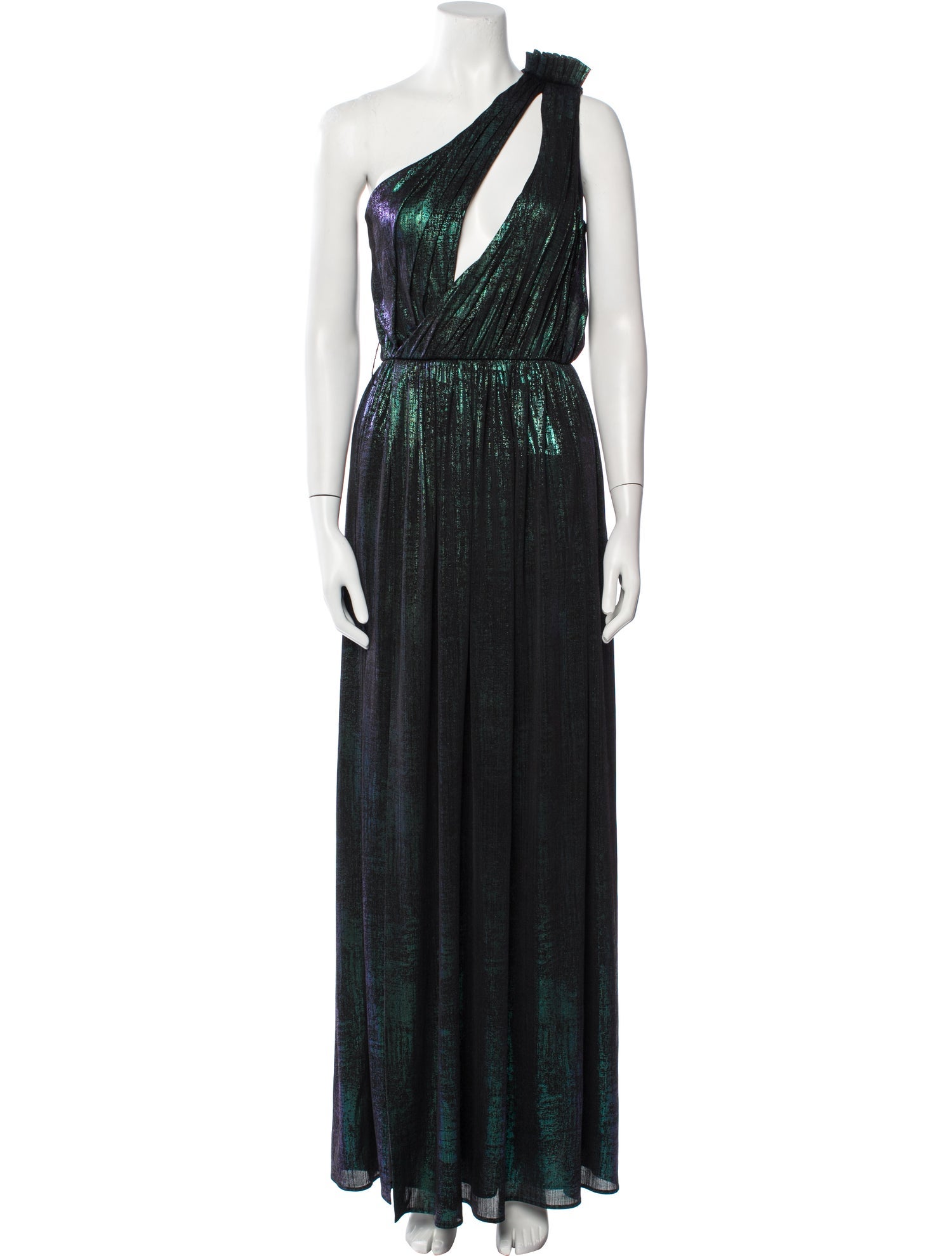 Retrofête One-Shoulder Long Dress