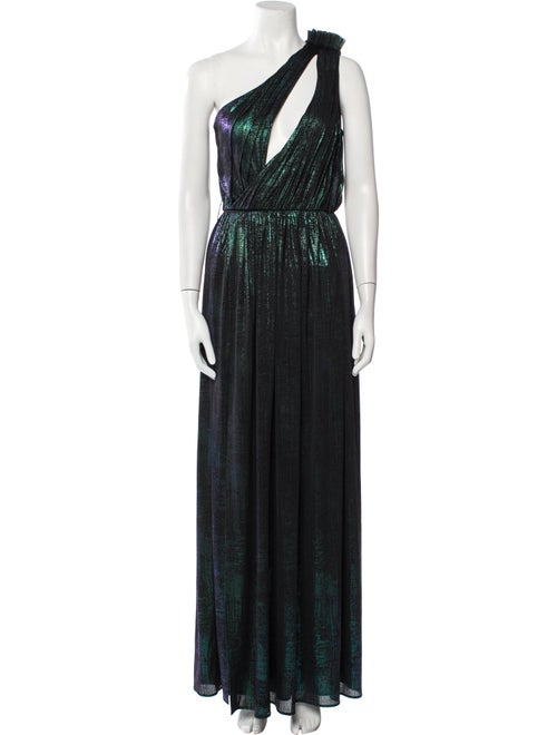 Retrofête One-Shoulder Long Dress