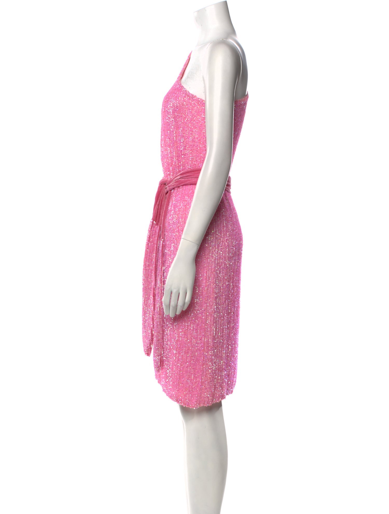 Retrofête Sequin Knee-Length Dress