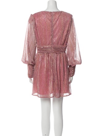 Retrofête V-Neck Mini Dress