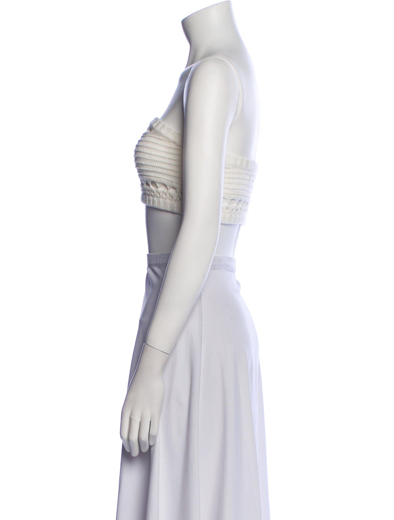 Retrofête Strapless Crop Top