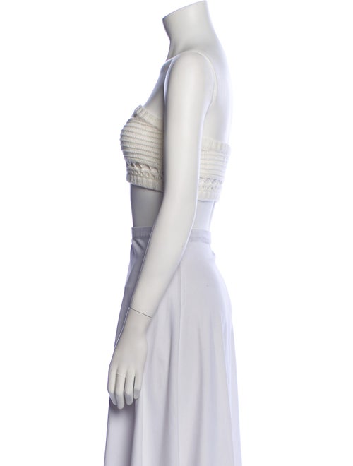 Retrofête Strapless Crop Top